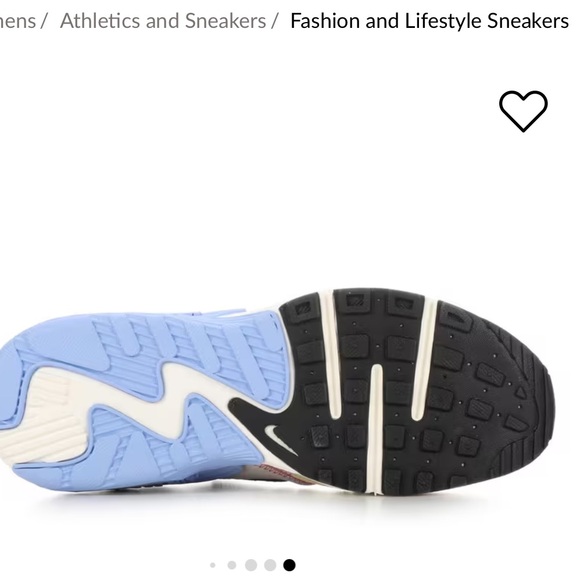 Nike Air max except White and Blue Sneakers women’s - Picture 7 of 7